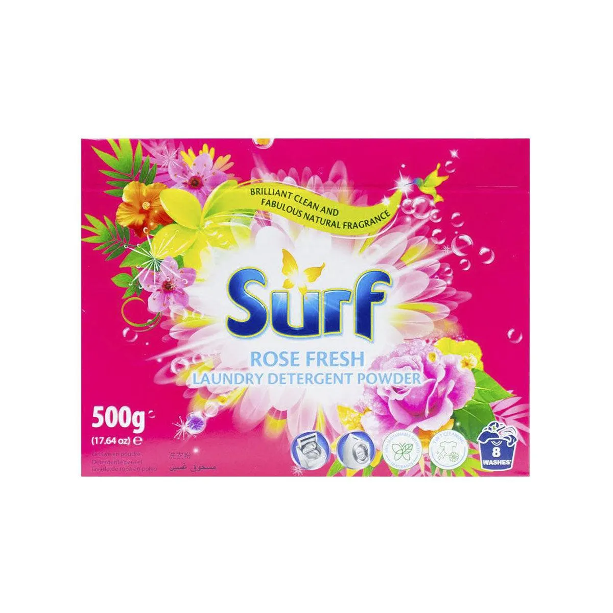 Surf Laundry Detergent Powder Rose Fresh Box 500g