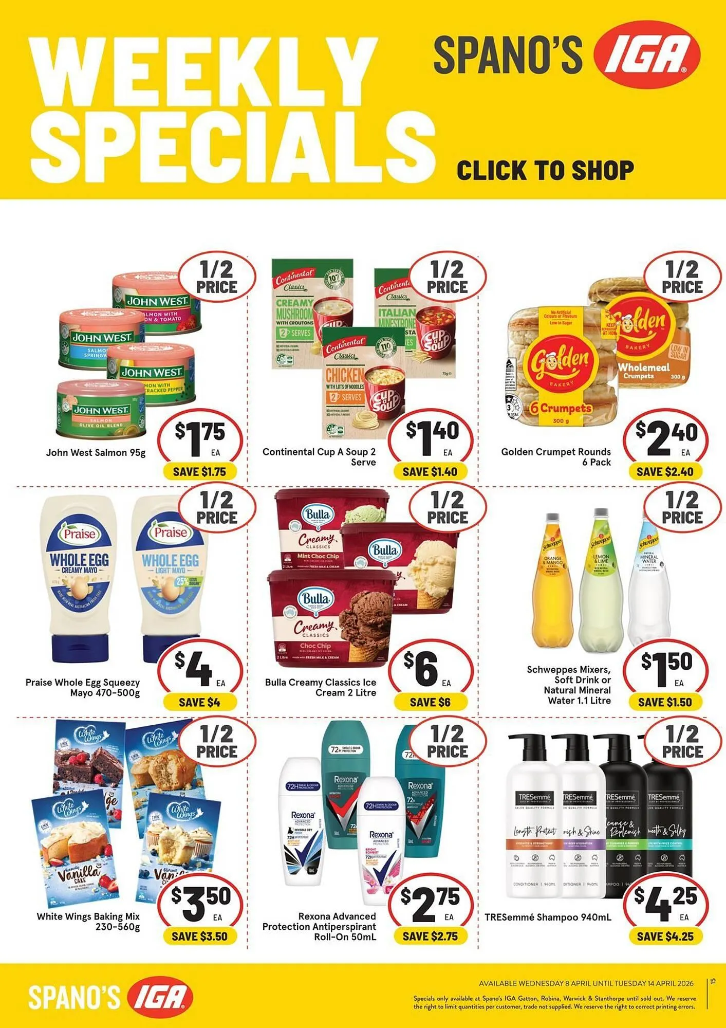IGA catalogue - Catalogue valid from 8 April to 14 April 2026 - page 2
