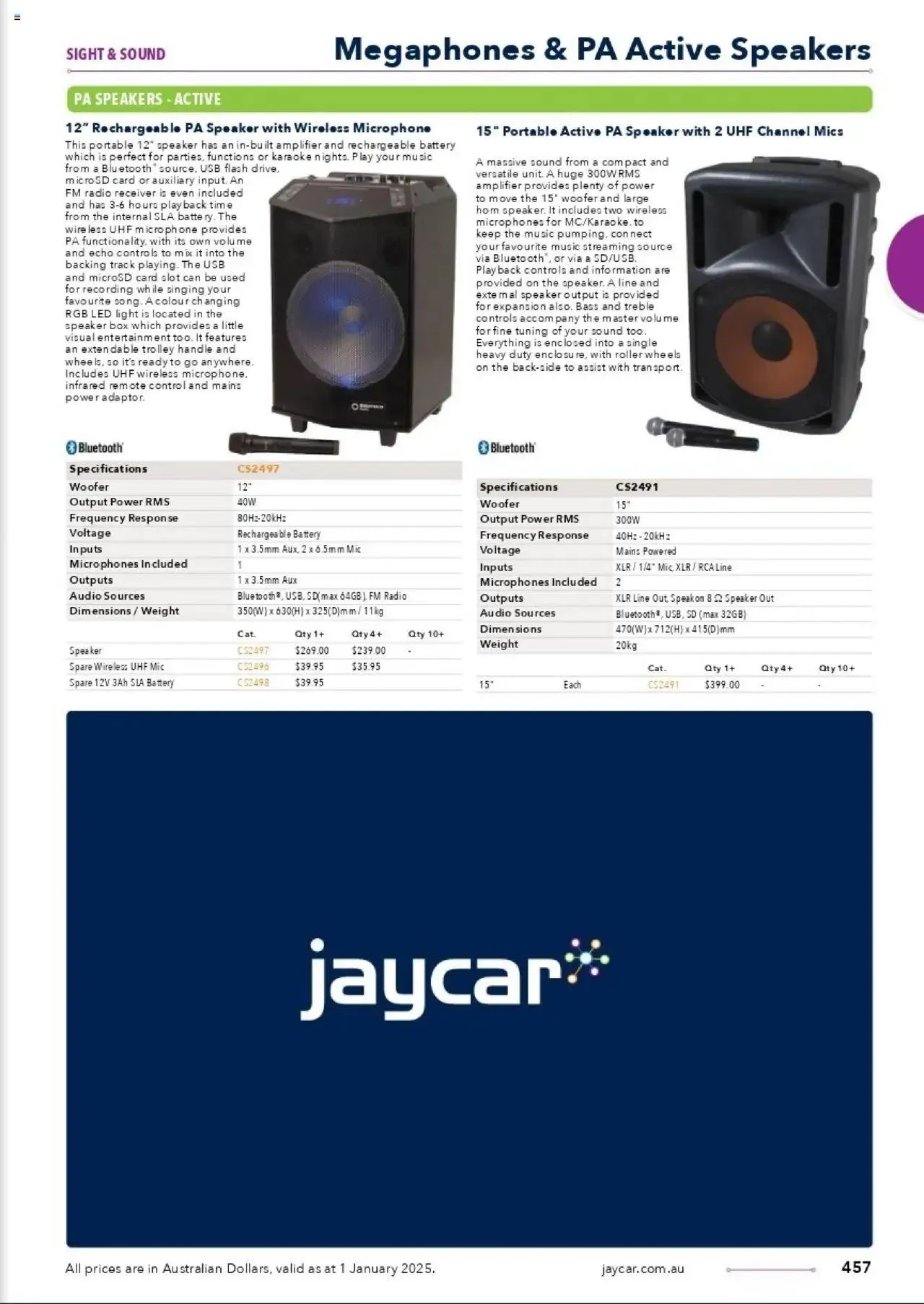 Jaycar Celebrating 40 Years in Electronics - Catalogue valid from 1 January to 29 August 2025 - page 386
