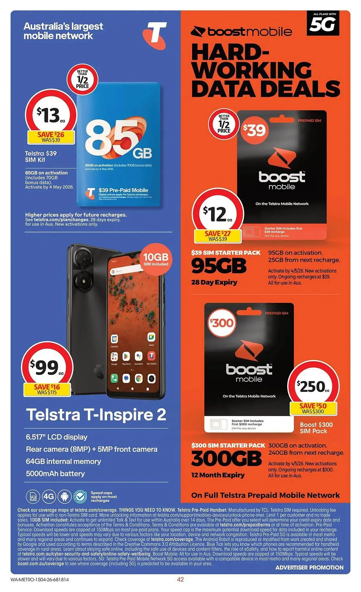 Coles catalogue - Catalogue valid from 15 April to 21 April 2026 - page 42
