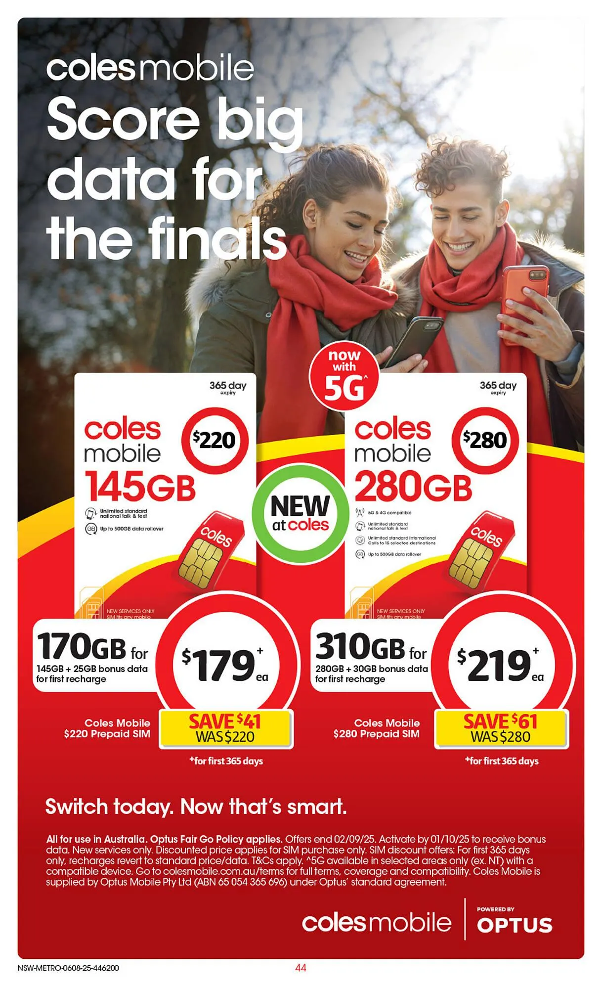 Coles catalogue - Catalogue valid from 6 August to 12 August 2025 - page 45