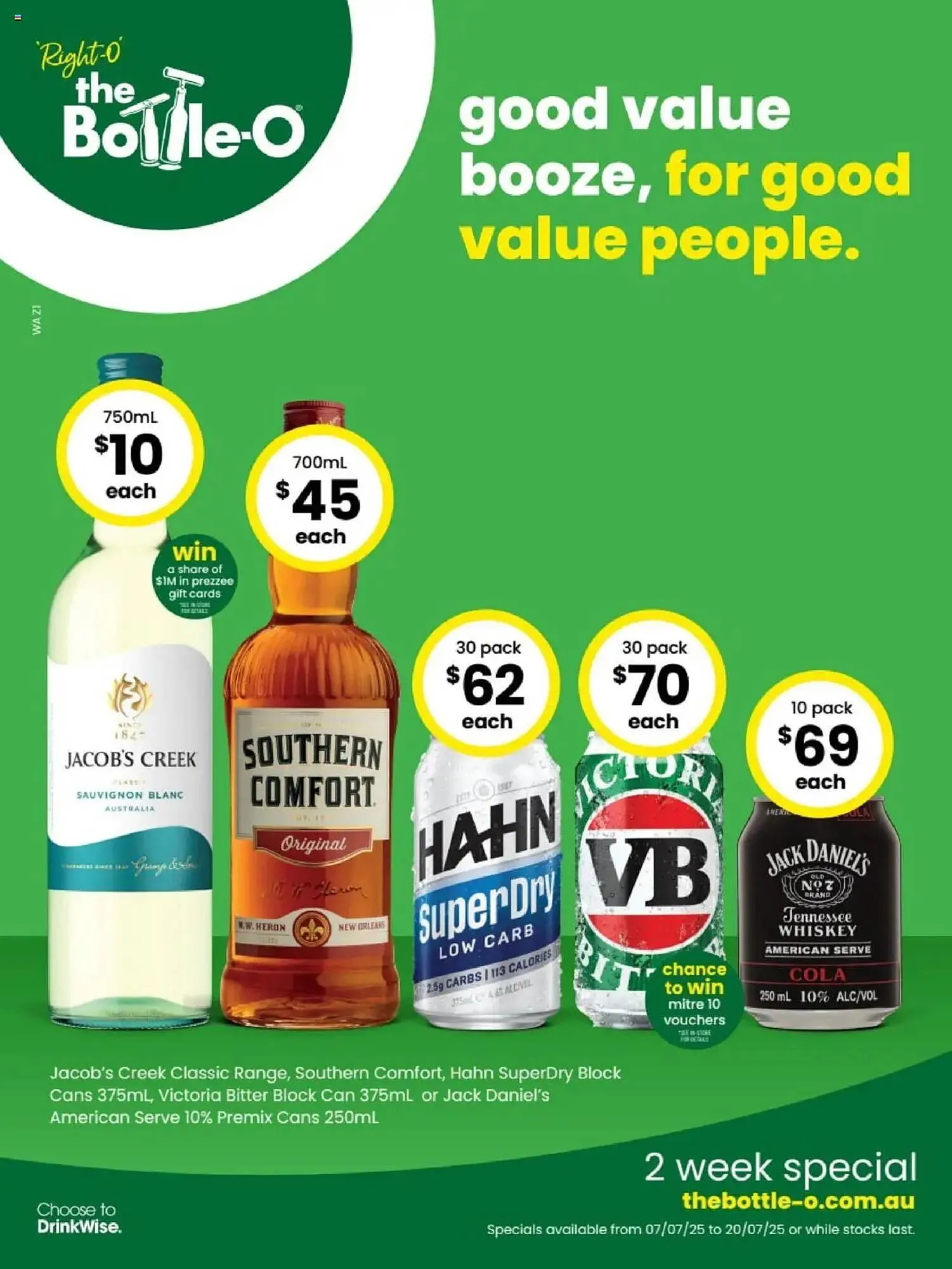 The Bottle O catalogue - 1