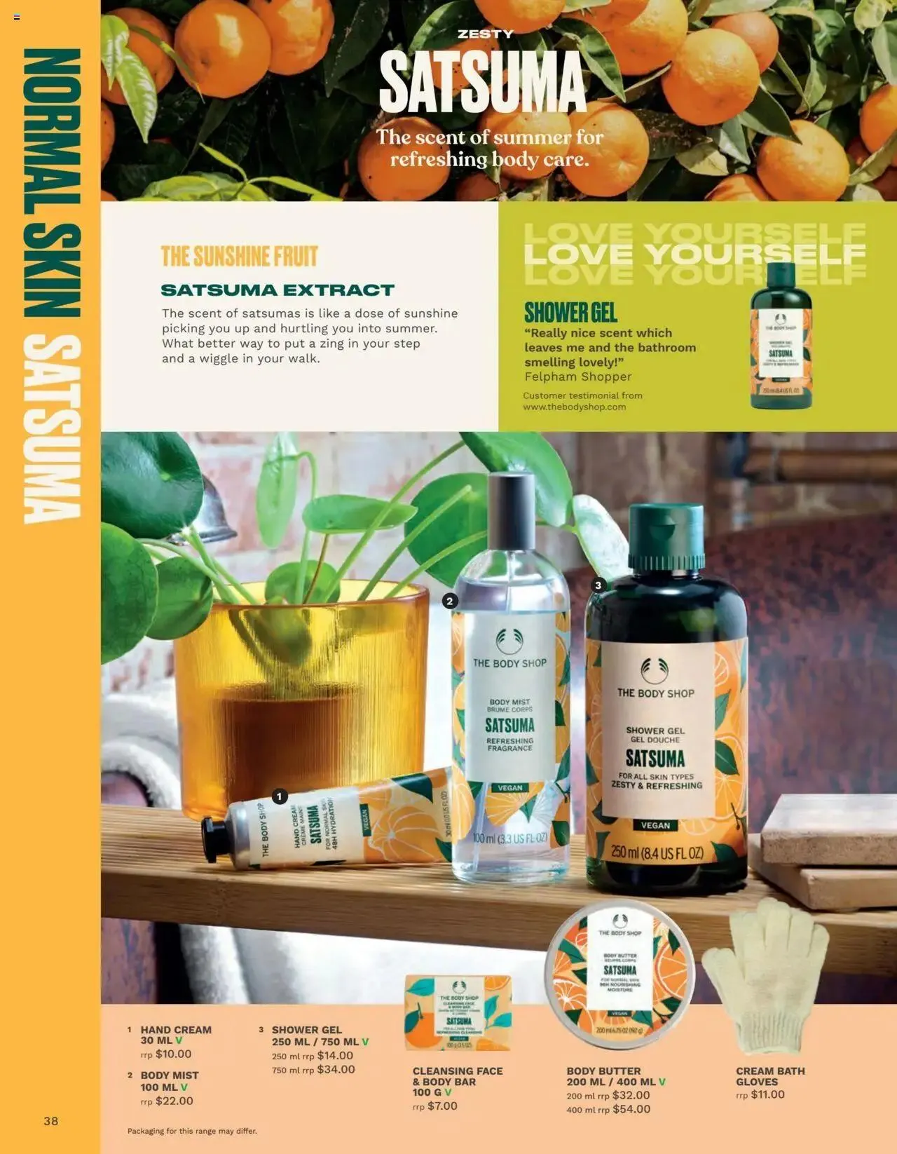 The Body Shop Catalogue  - Catalogue valid from 12 January to 25 April 2025 - page 38