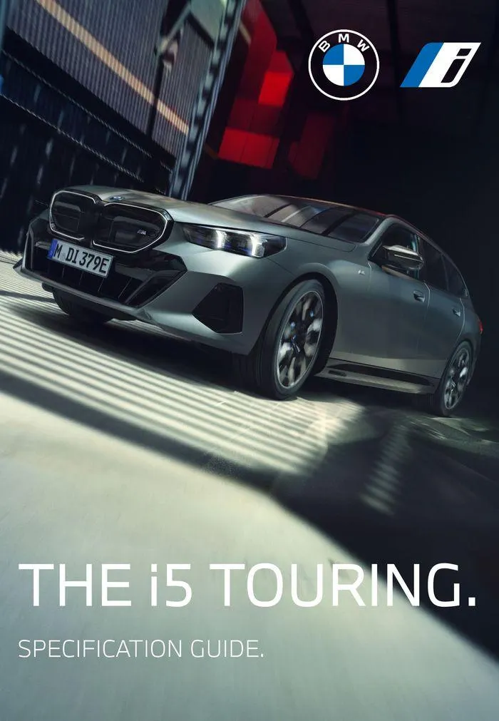 The BMW i5 Touring - Catalogue valid from 15 May to 15 May 2025 - page 1