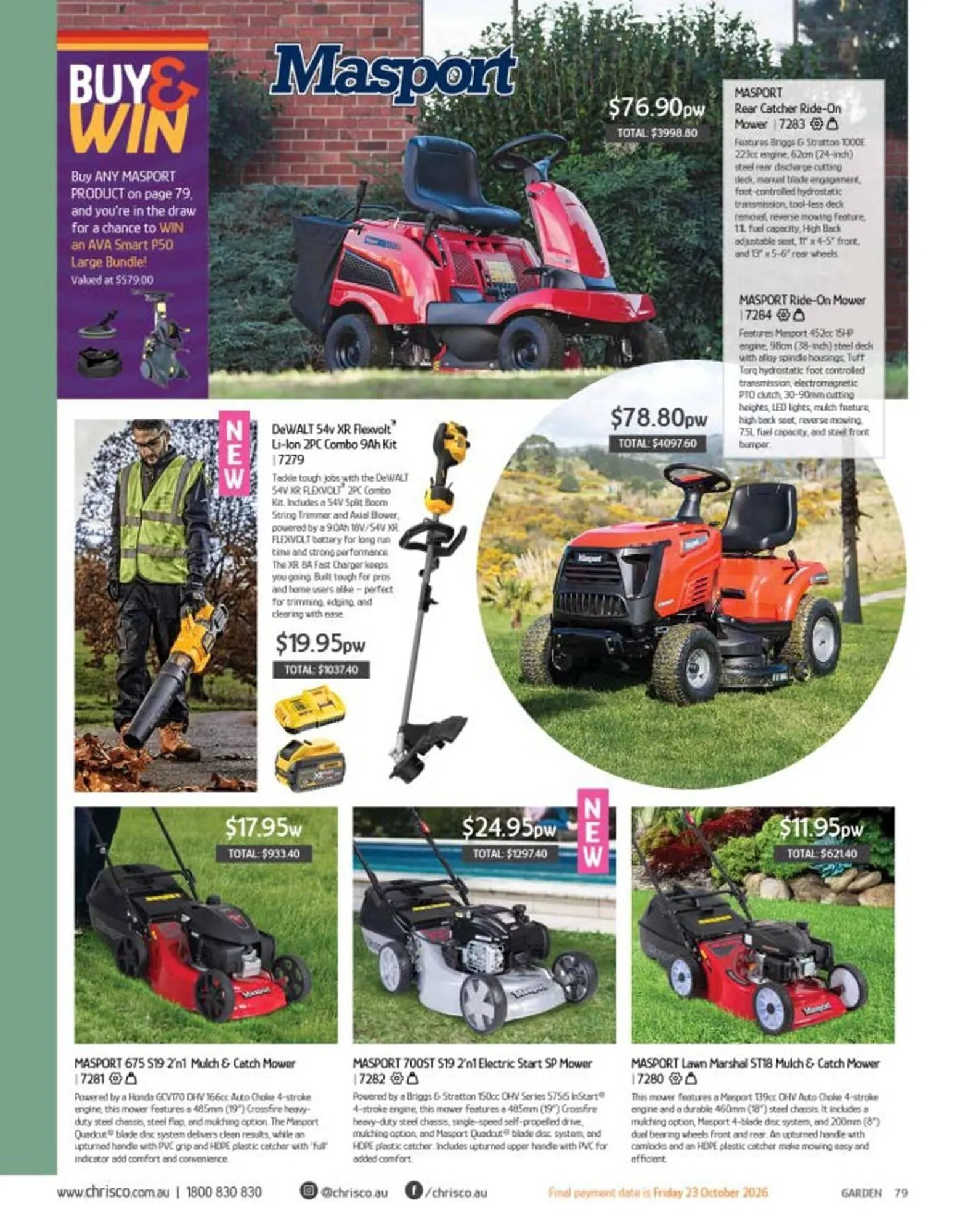 Chrisco Hampers catalogue - Catalogue valid from 19 September to 31 December 2026 - page 79