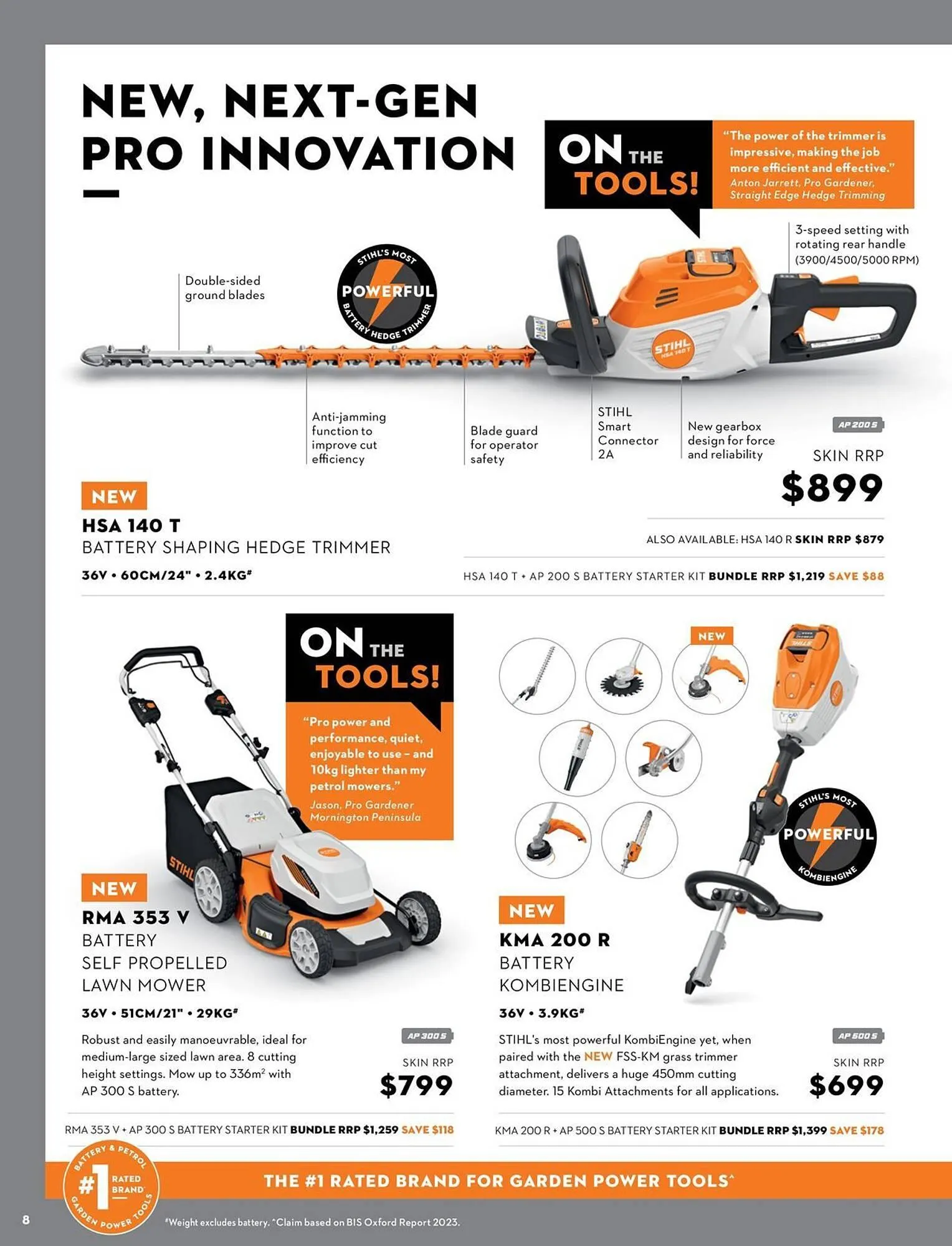 STIHL catalogue - Catalogue valid from 3 September to 2 November 2025 - page 8
