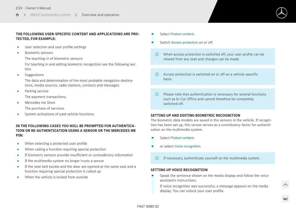 EQV MPV - Catalogue valid from 11 September to 11 September 2025 - page 461