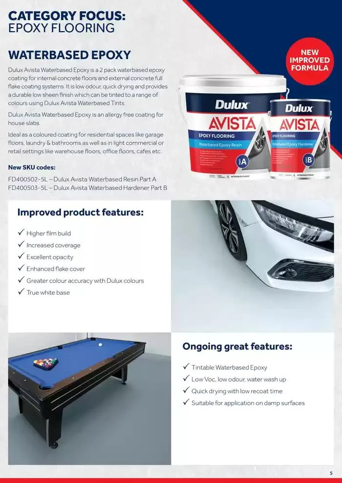 Dulux Avista Trade Newsletter Jan-Apr 2025 - Catalogue valid from 7 February to 30 April 2025 - page 5