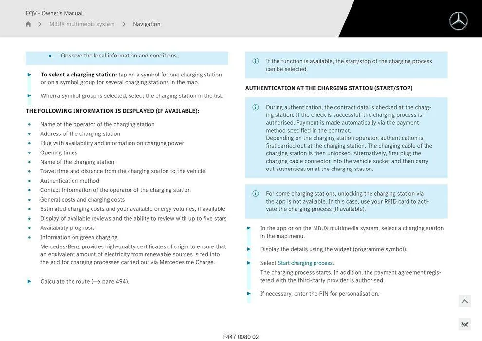 EQV MPV - Catalogue valid from 11 September to 11 September 2025 - page 500