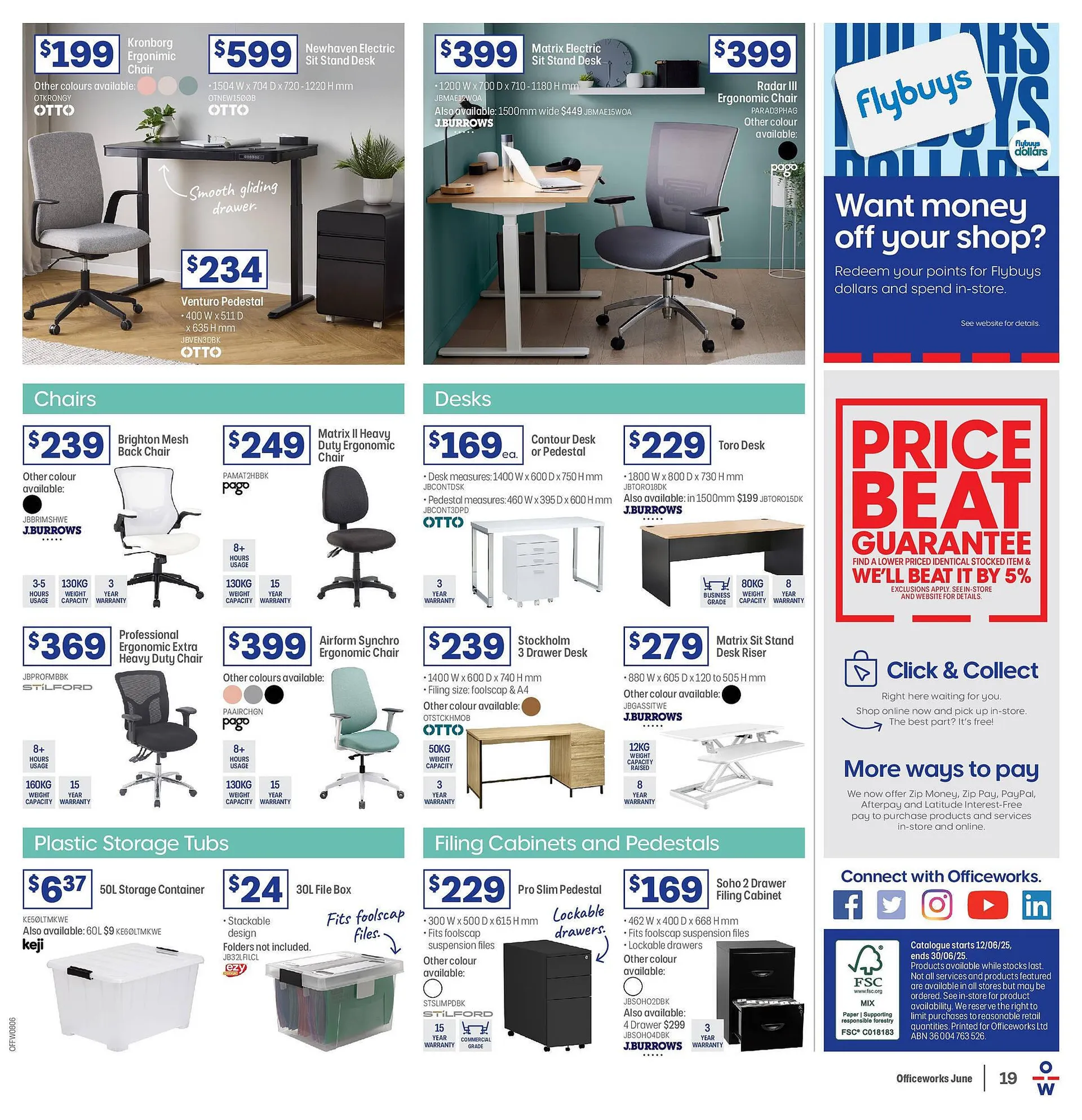 Officeworks catalogue - Catalogue valid from 11 June to 30 June 2025 - page 19