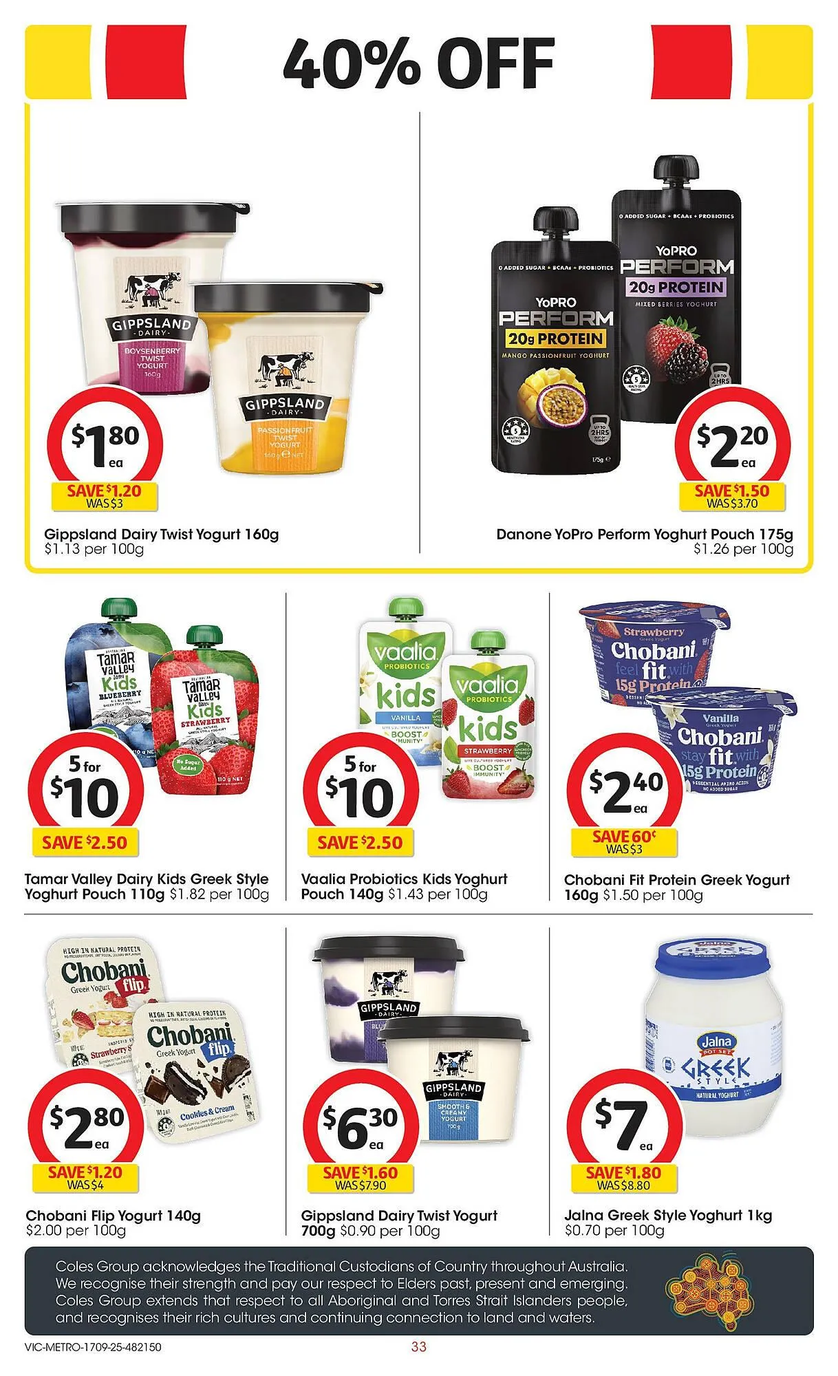 Coles catalogue - Catalogue valid from 17 September to 23 September 2025 - page 33