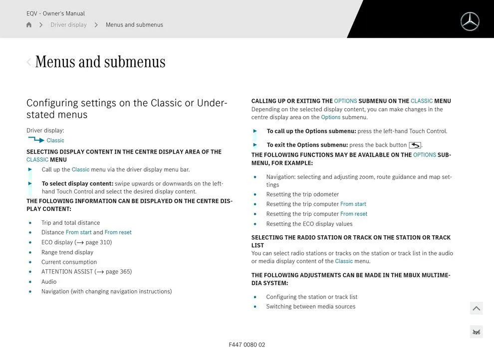 EQV MPV - Catalogue valid from 11 September to 11 September 2025 - page 426