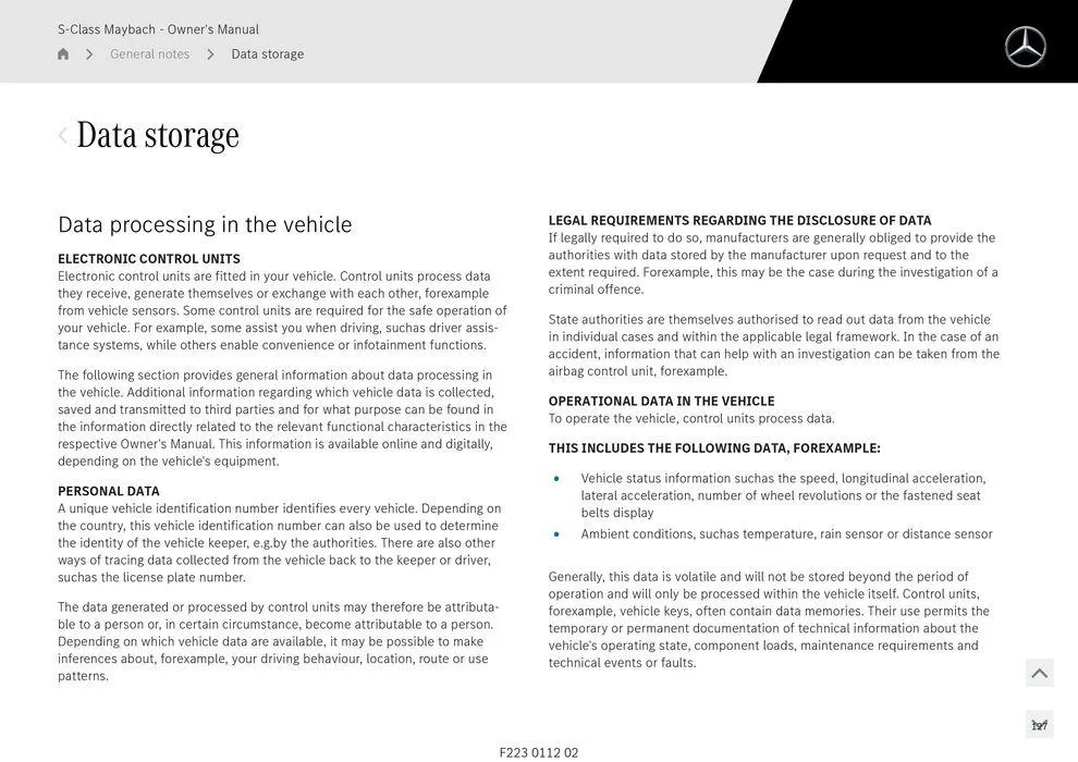 S - Class Maybach - Catalogue valid from 11 September to 11 September 2025 - page 127