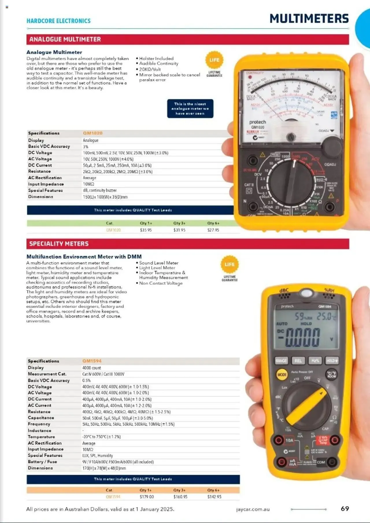 Jaycar Celebrating 40 Years in Electronics - Catalogue valid from 1 January to 29 August 2025 - page 58