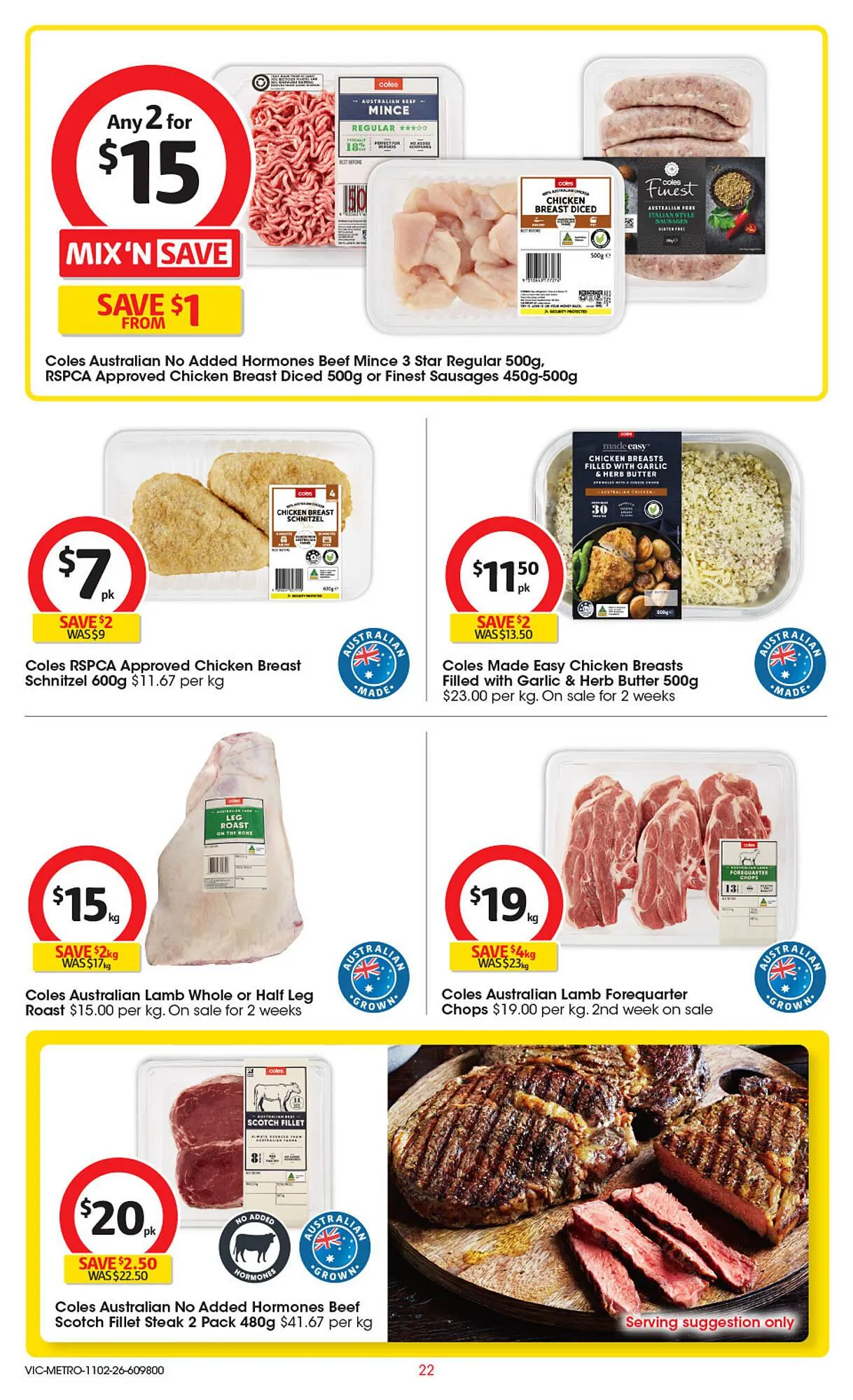 Coles catalogue - Catalogue valid from 11 February to 17 February 2026 - page 22