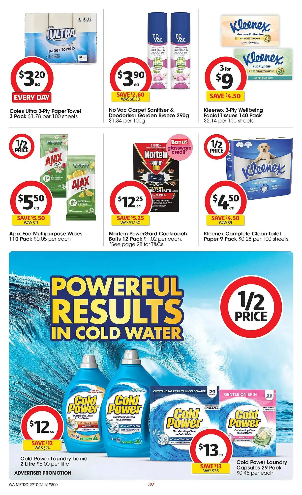 Coles catalogue - Catalogue valid from 29 October to 4 November 2025 - page 39