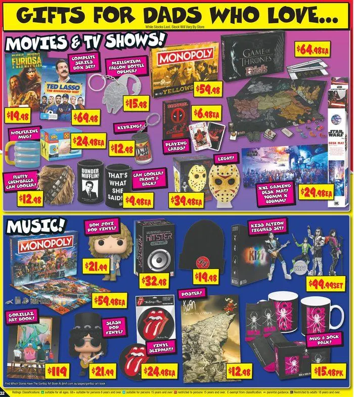 Deals for Dads - Catalogue valid from 22 August to 1 September 2024 - page 32