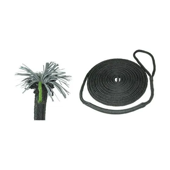 BLA Black Flex Braid Mooring Line