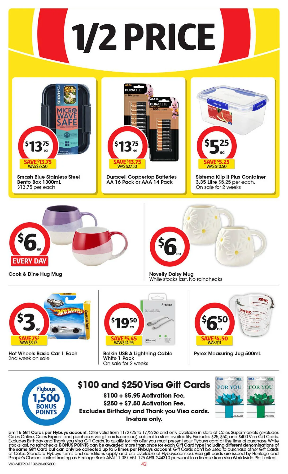 Coles catalogue - Catalogue valid from 11 February to 17 February 2026 - page 42