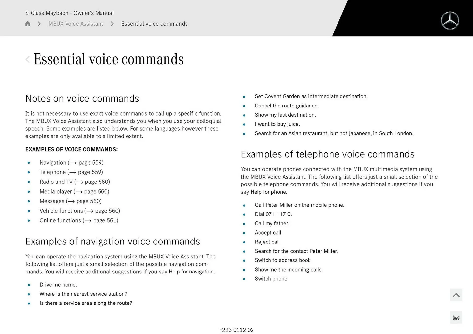 Mercedes-Benz catalogue - Catalogue valid from 1 May to 1 May 2026 - page 559