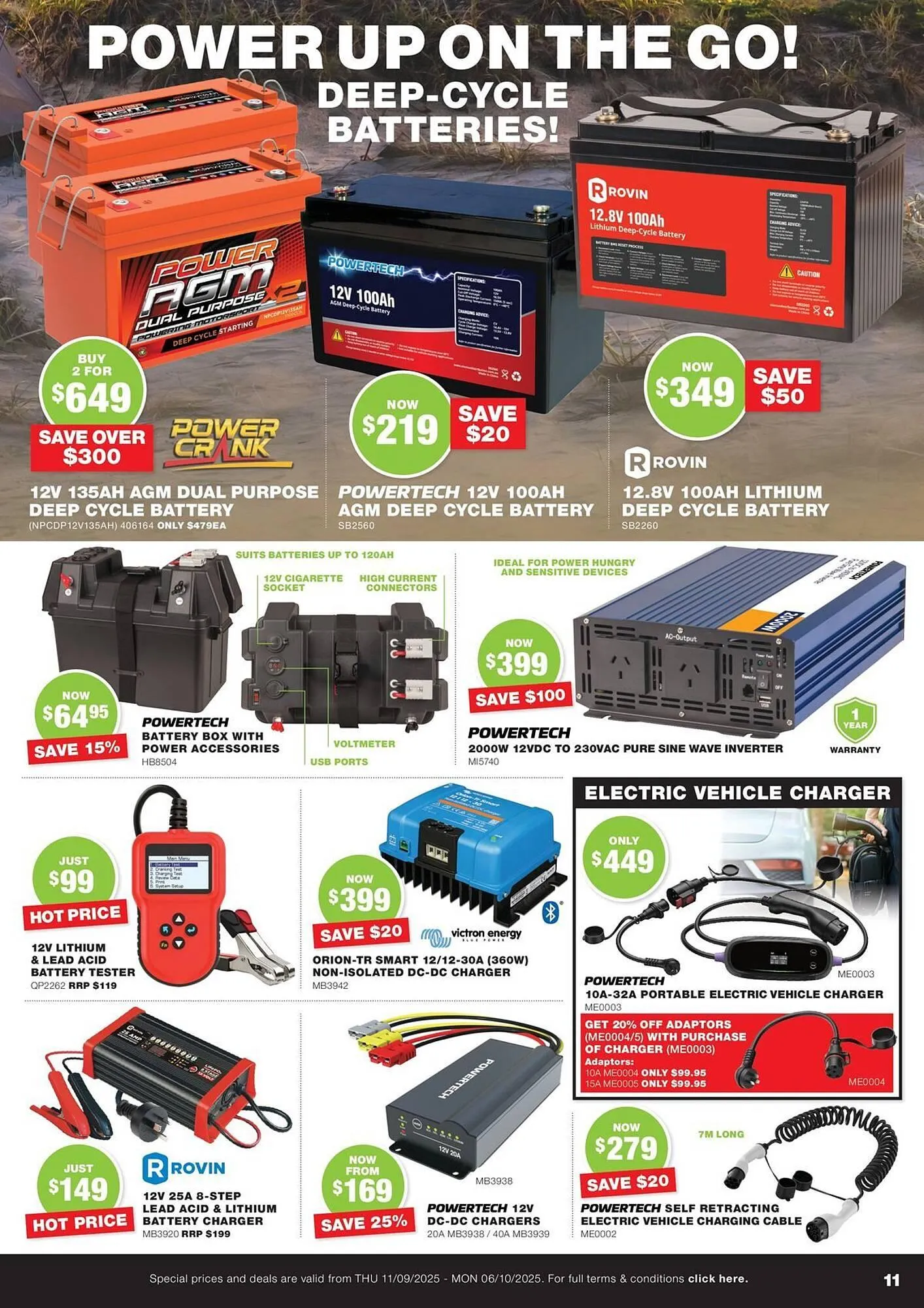 Road Tech Marine catalogue - Catalogue valid from 11 September to 6 October 2025 - page 11
