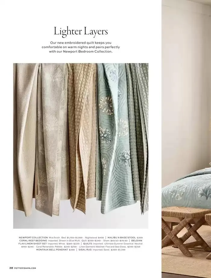 Summer 2025 - Catalogue valid from 24 March to 31 May 2025 - page 38