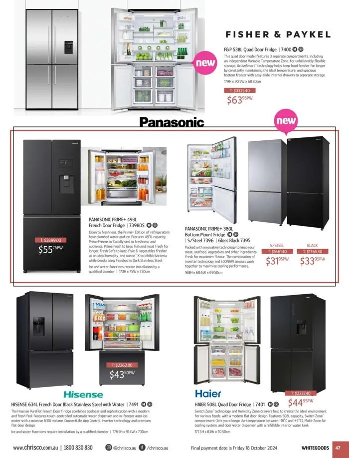 Home & Living 2024 - Catalogue valid from 25 September to 31 December 2024 - page 47