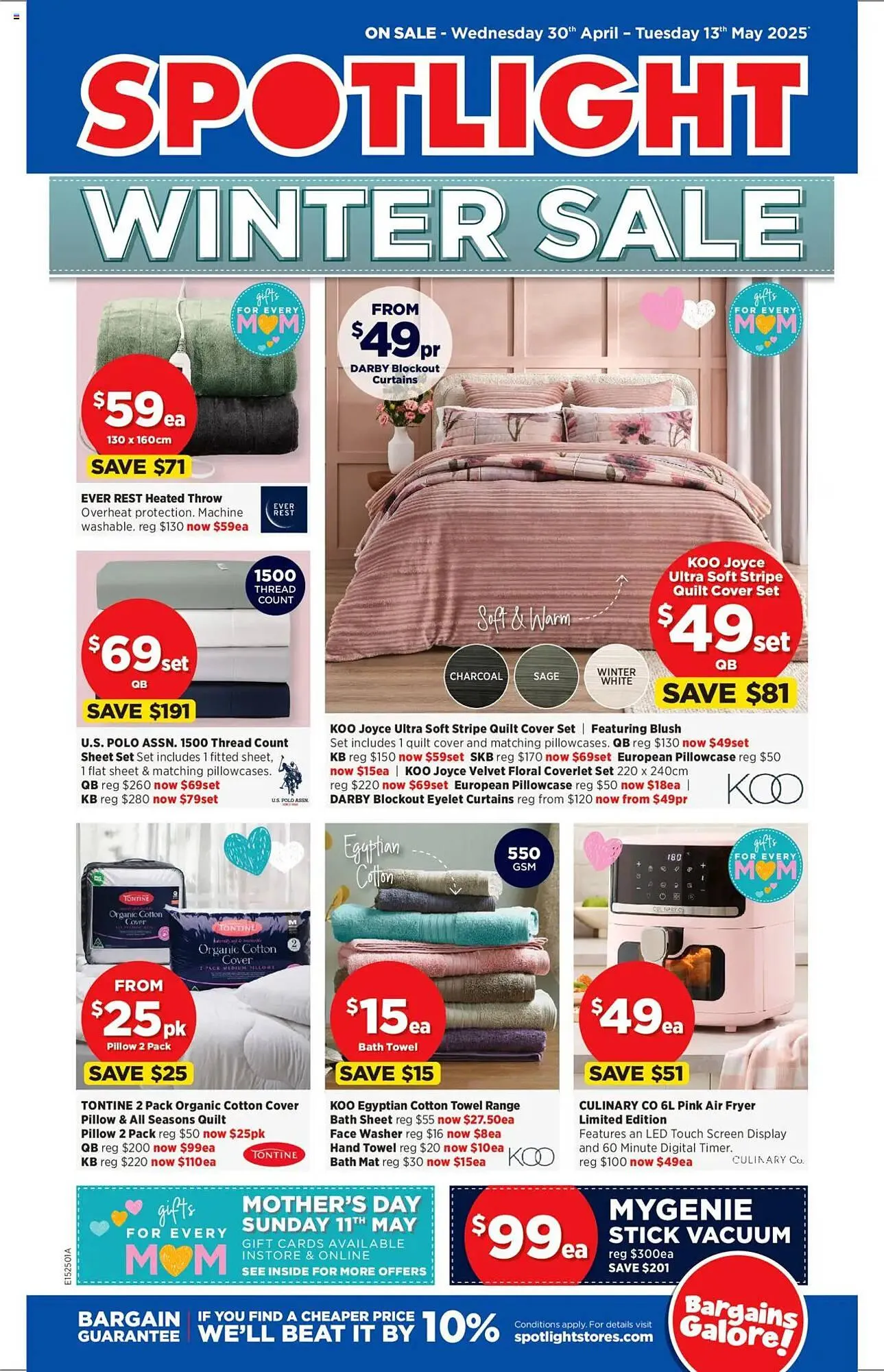 Spotlight catalogue - Catalogue valid from 30 April to 13 May 2025 - page 1