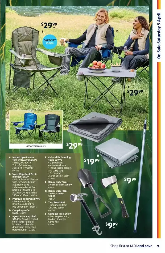 ALDI Special Buys - Catalogue valid from 2 April to 8 April 2025 - page 9