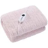 Dreamaker Teddy Fleece Heated Throw