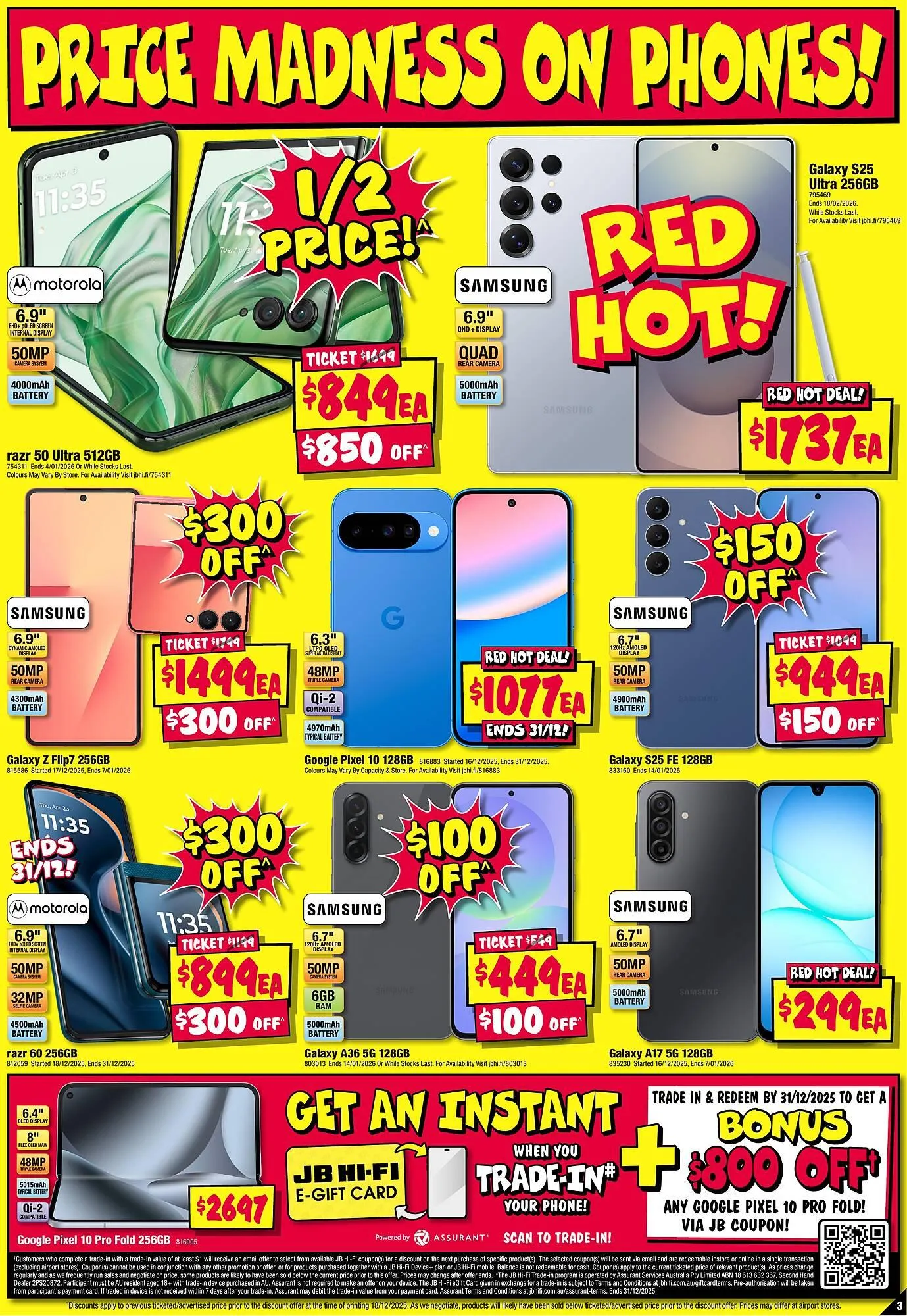 JB Hi-Fi catalogue - Catalogue valid from 26 December to 1 January 2026 - page 3