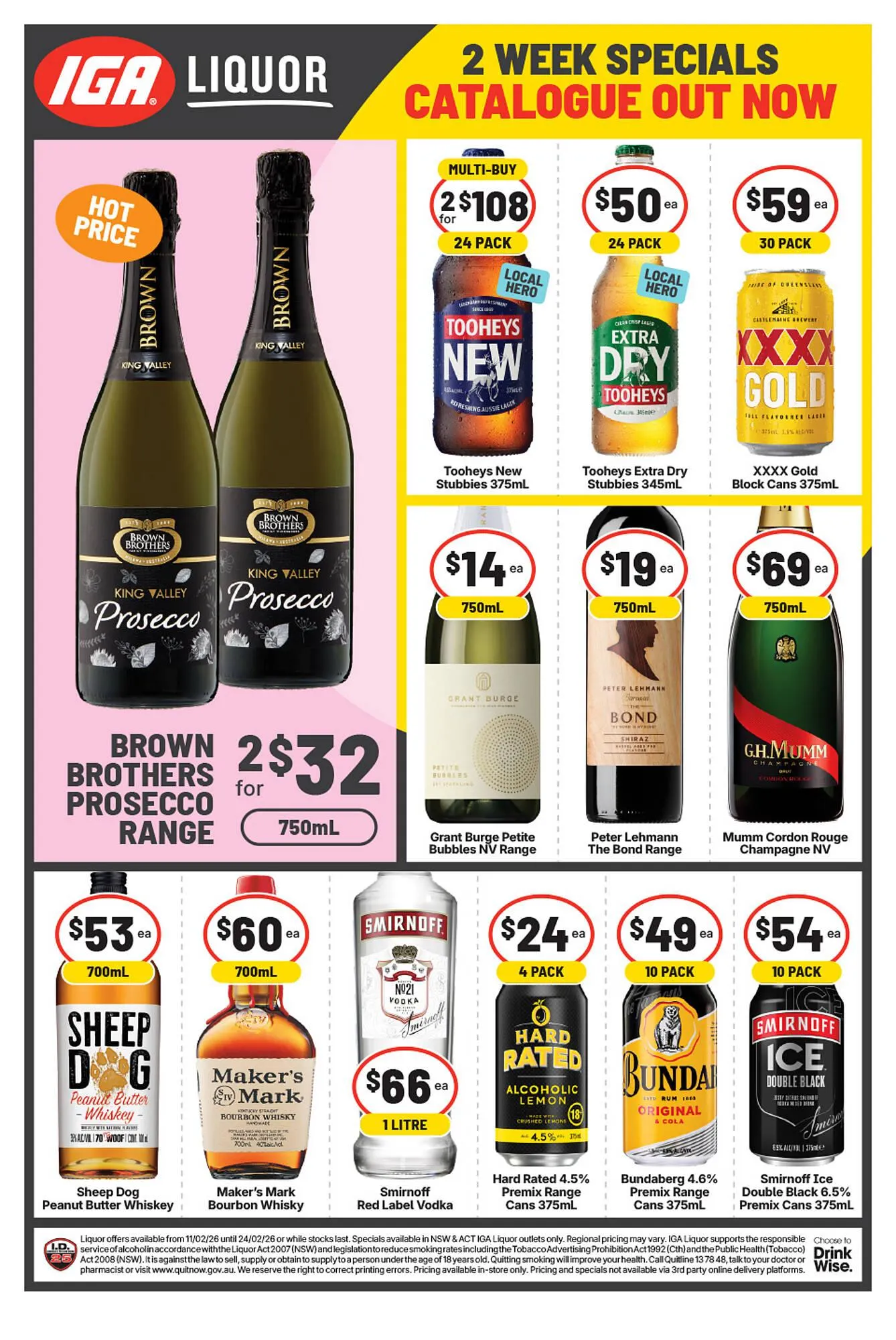 IGA Liquor catalogue - 1