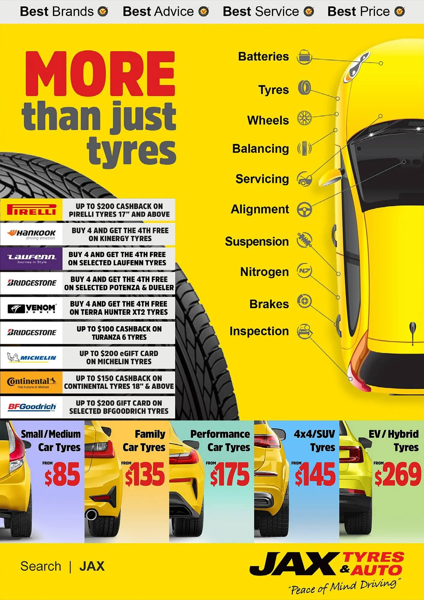 Jax Tyres catalogue - Catalogue valid from 1 October to 31 October 2025 - page 1