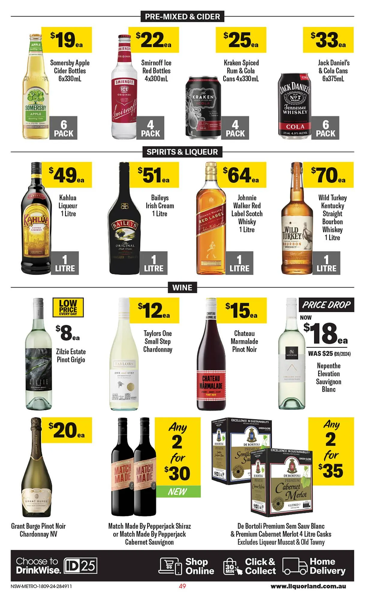 Coles catalogue - Catalogue valid from 18 September to 24 September 2024 - page 50