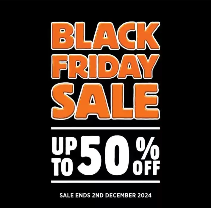 Black Friday Sale - Catalogue valid from 18 November to 2 December 2024 - page 1