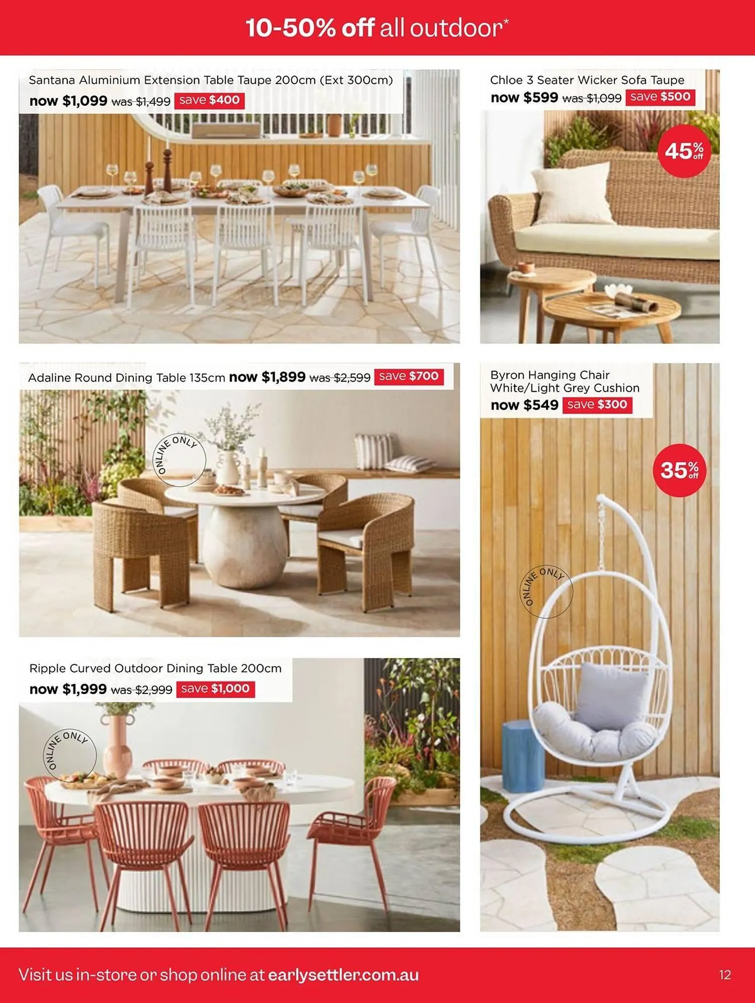 Early Settler catalogue - Catalogue valid from 27 May to 6 July 2025 - page 12