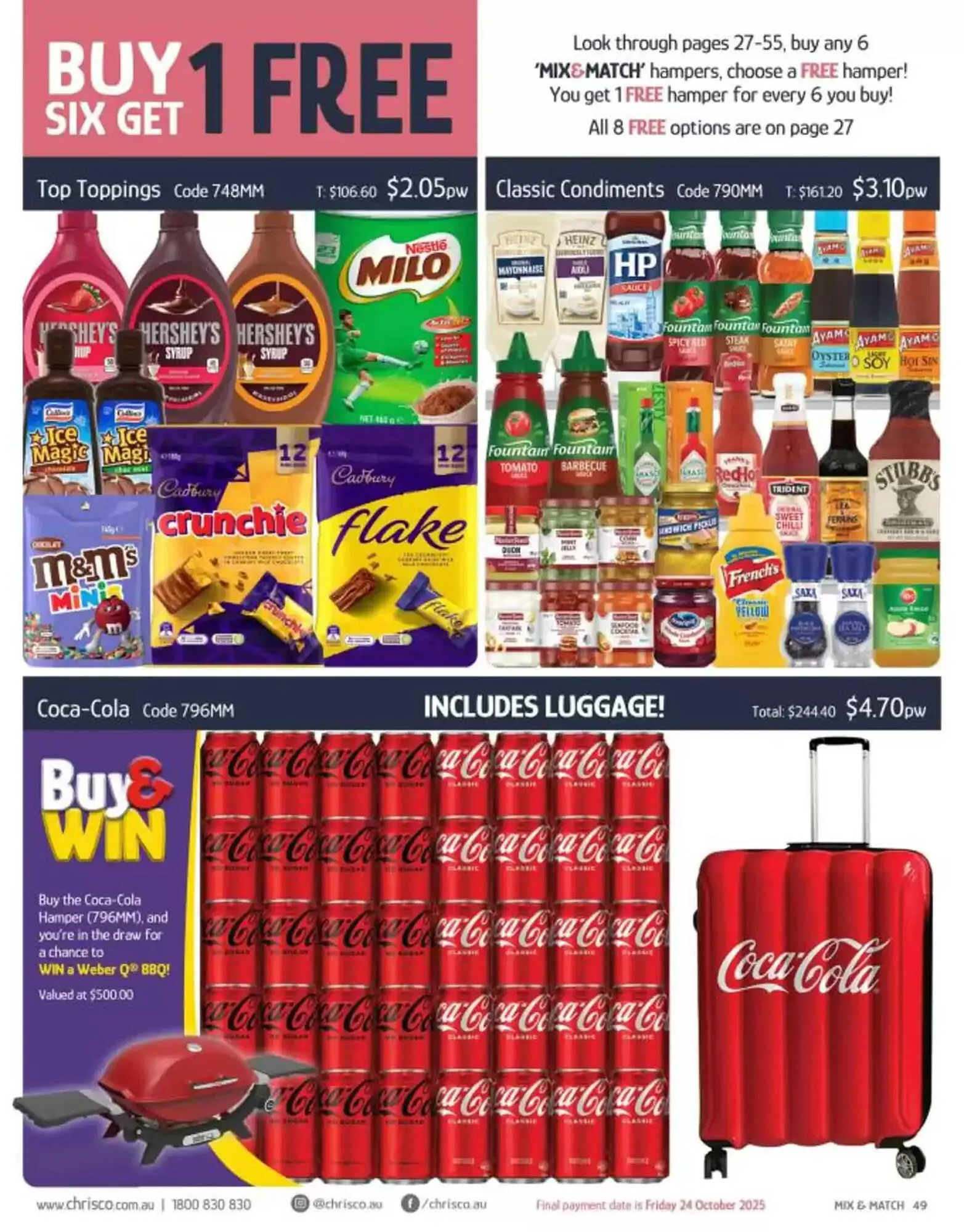 Chrisco Hampers catalogue - Catalogue valid from 2 December to 31 December 2025 - page 49