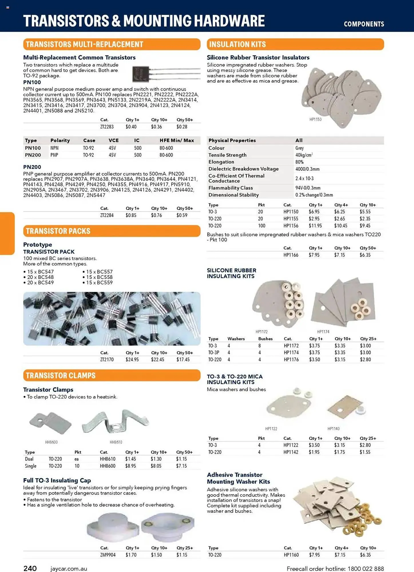 Jaycar Electronics catalogue - Catalogue valid from 8 July to 9 July 2026 - page 240