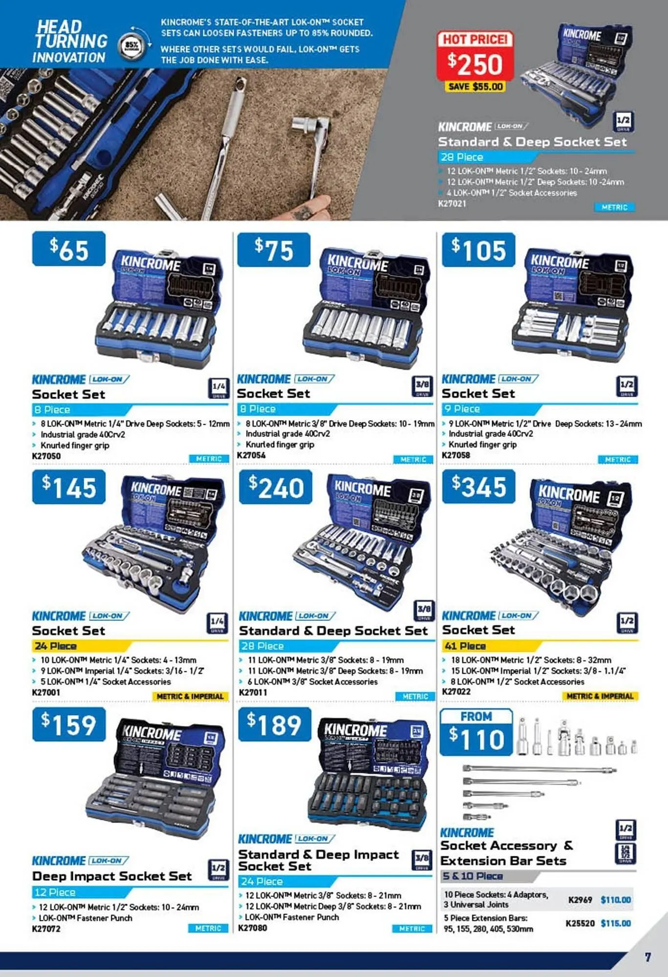 Kincrome catalogue - Catalogue valid from 3 November to 31 December 2025 - page 7