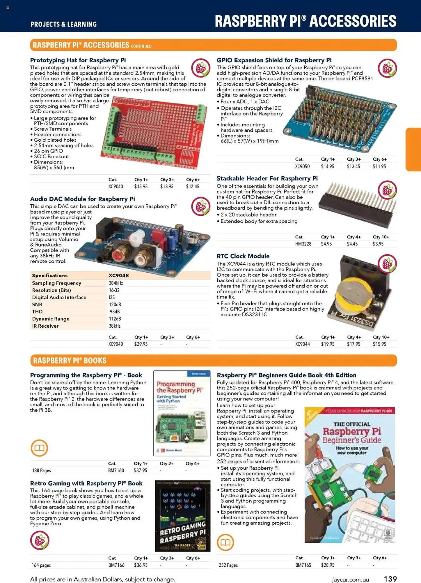 Jaycar Electronics catalogue - Catalogue valid from 8 July to 9 July 2026 - page 139