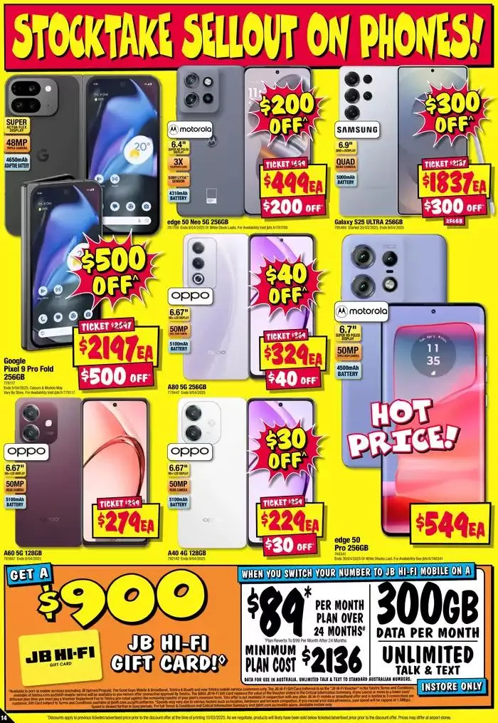 Stocktake Sellout! - Catalogue valid from 27 March to 2 April 2025 - page 14