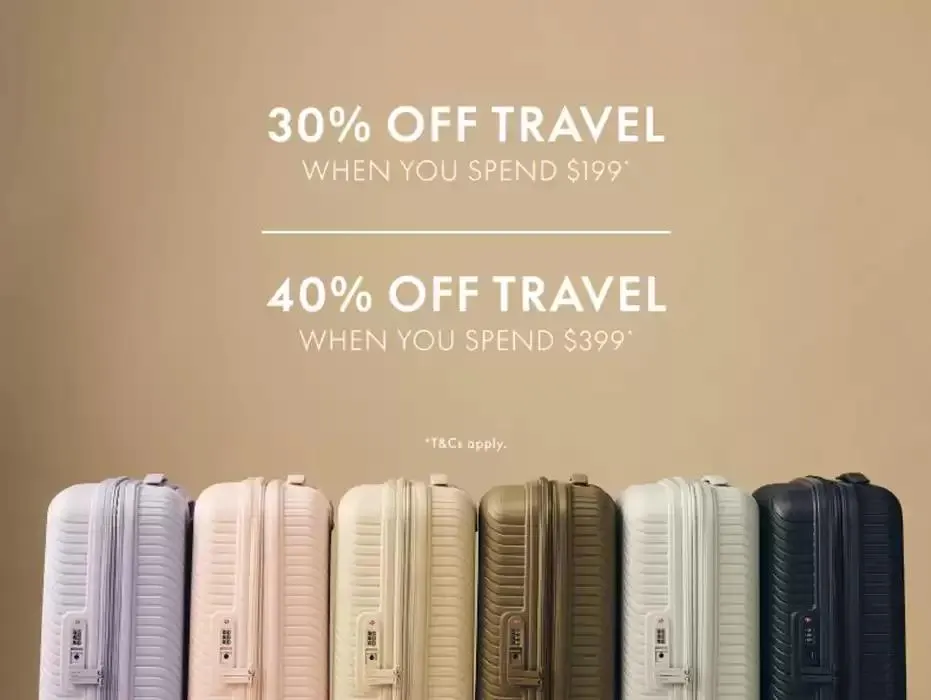 40% Off Travel - 1