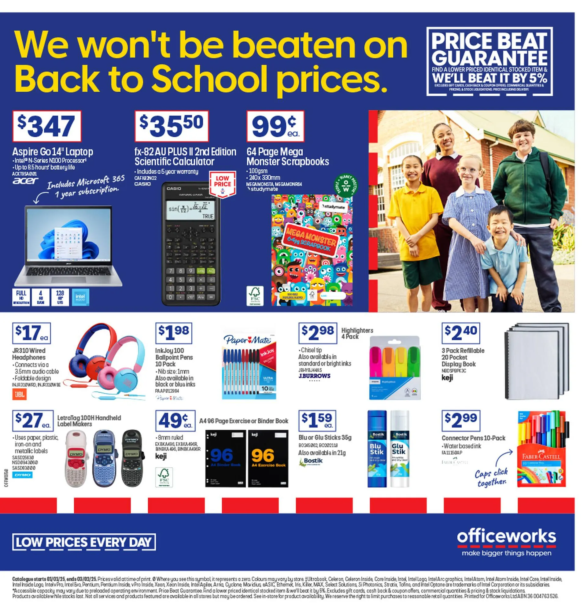Officeworks catalogue - 1
