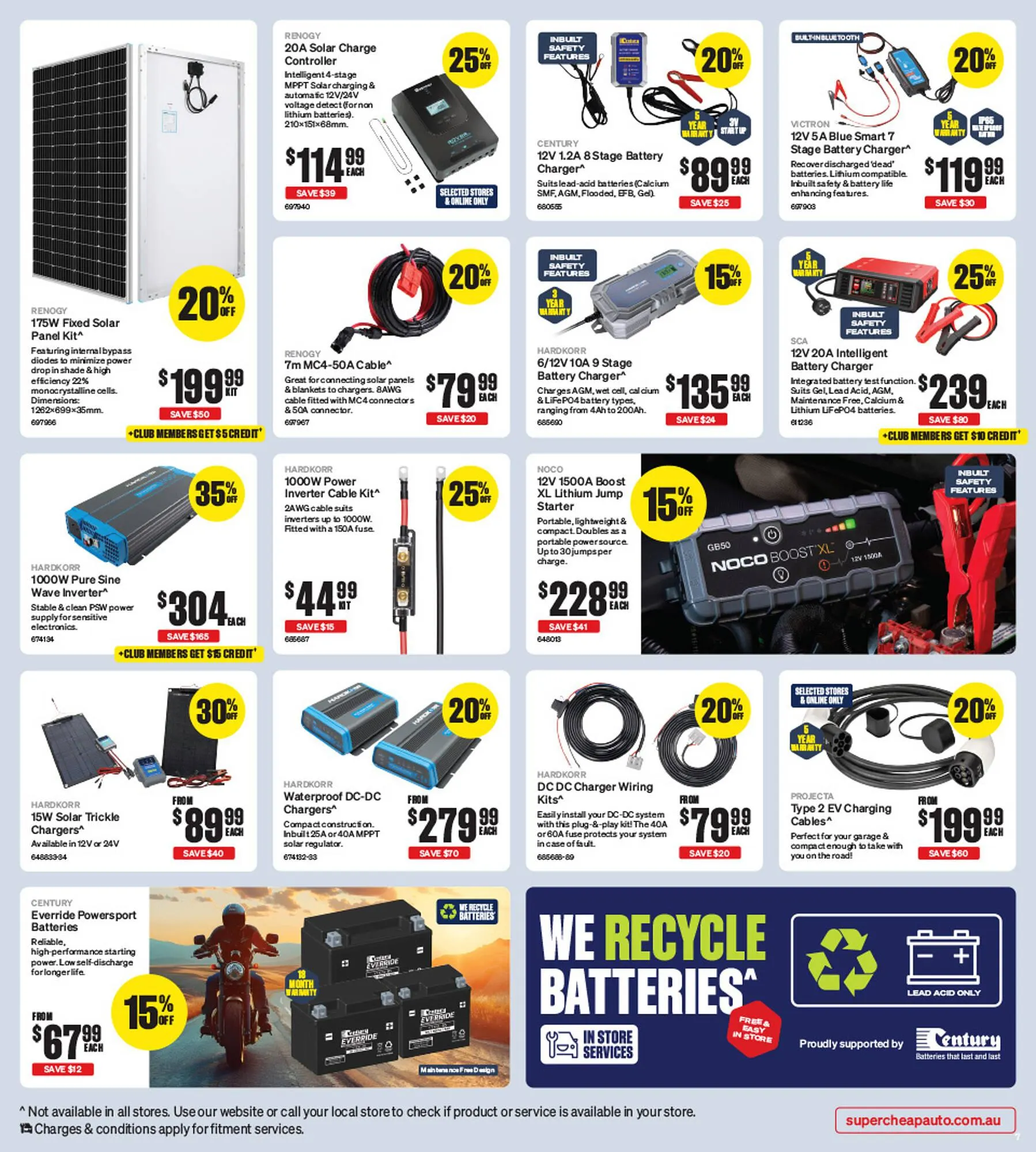 SuperCheap Auto catalogue - Catalogue valid from 24 September to 7 October 2025 - page 7