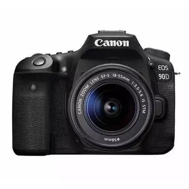 Canon EOS 90D Body + EFS18-55ST2 Lens Soft Bundle
