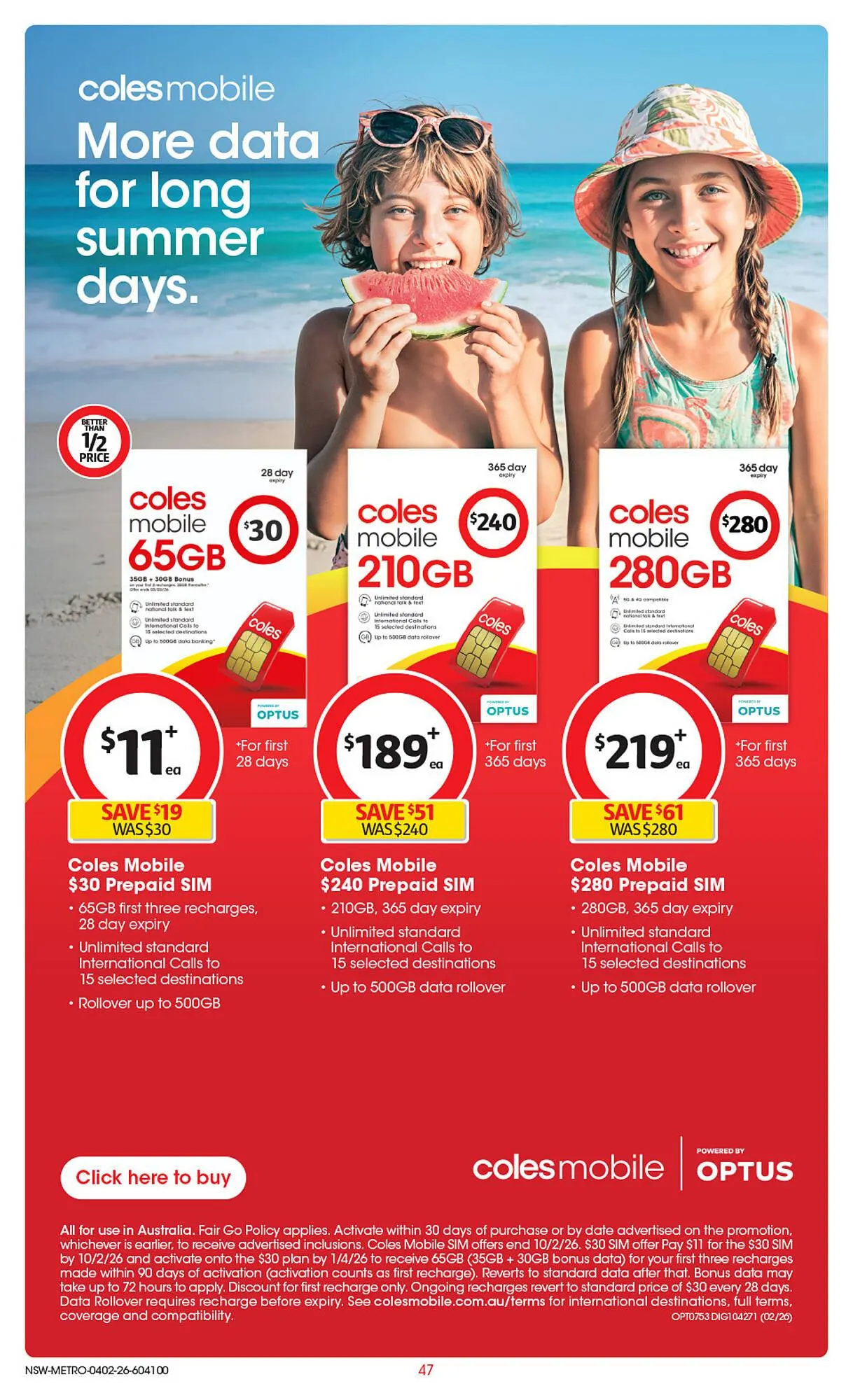 Coles catalogue - Catalogue valid from 4 February to 10 February 2026 - page 48