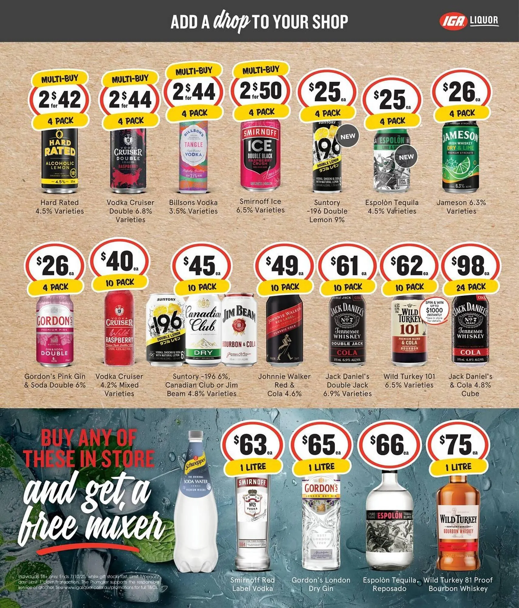 IGA Liquor catalogue - Catalogue valid from 24 September to 7 October 2025 - page 7