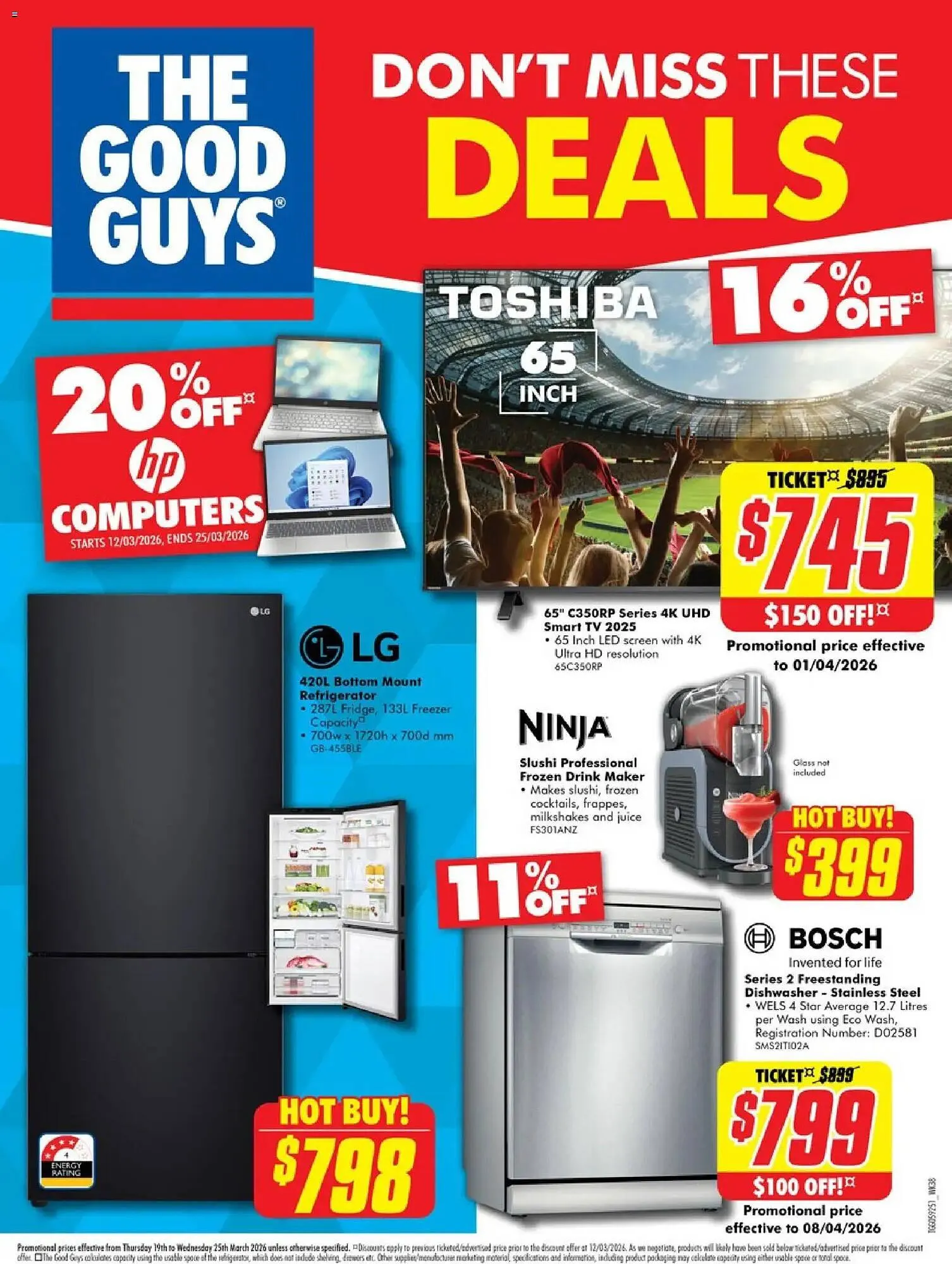 The Good Guys catalogue - Catalogue valid from 19 March to 25 March 2026 - page 1