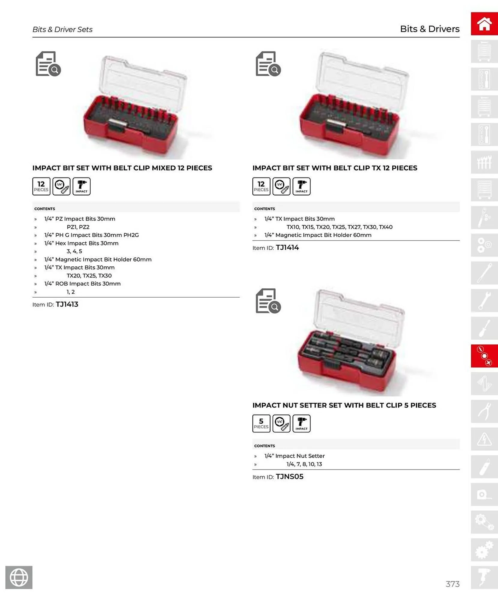 Teng Tools catalogue - Catalogue valid from 28 March to 31 December 2025 - page 374