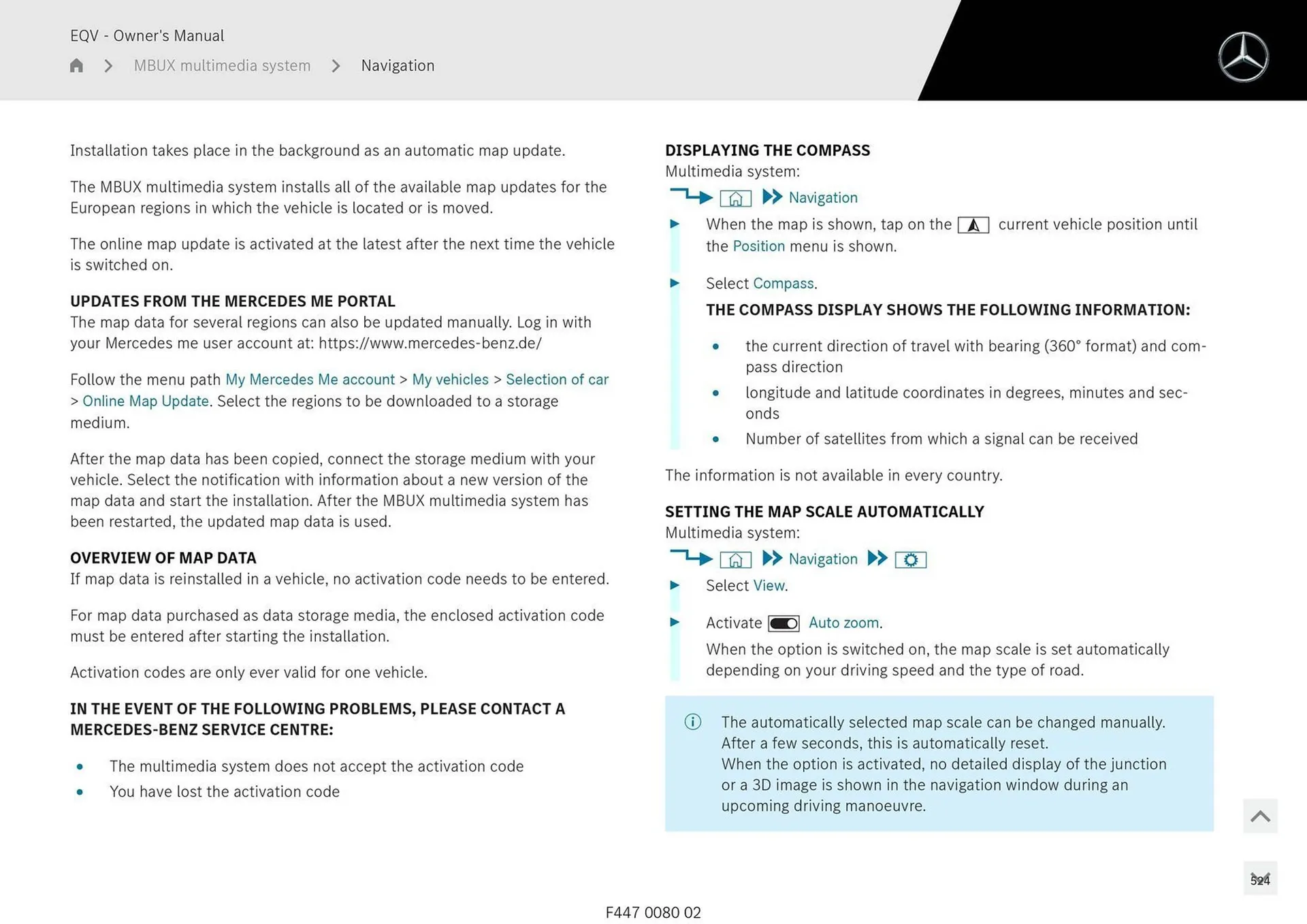 Mercedes-Benz catalogue - Catalogue valid from 11 September to 11 September 2025 - page 524